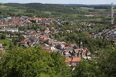 Blick auf die Stadt (Pegnitz, Fränkische Schweiz)
