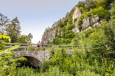 Römerbrücke zwischen Obertrubach und Wolfsberg (Obertrubach, Fränkische Schweiz)