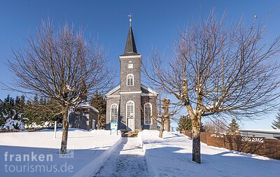 Winterliche Kirche (Coburg.Rennsteig)